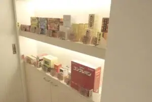 医薬品の陳列